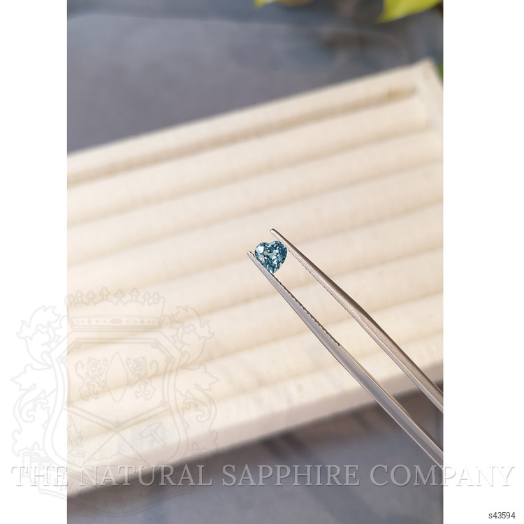 0.60 Ct. Bluish Green Sapphire from Madagascar