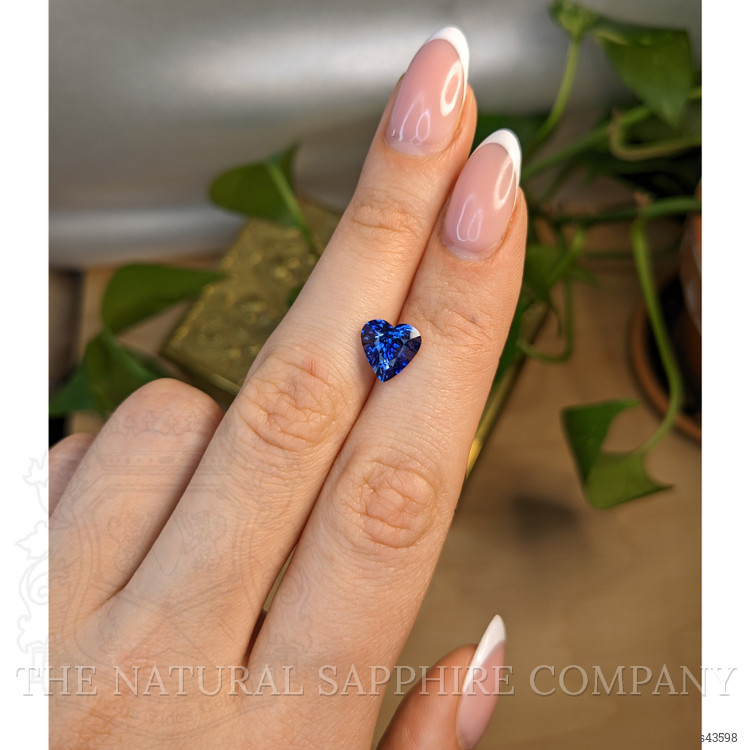 3.12 Ct. Blue Sapphire from Ceylon (Sri Lanka)