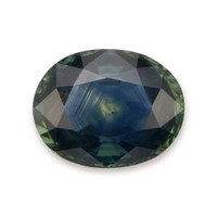 4.12 Ct. Bluish Green Sapphire from Montana Video