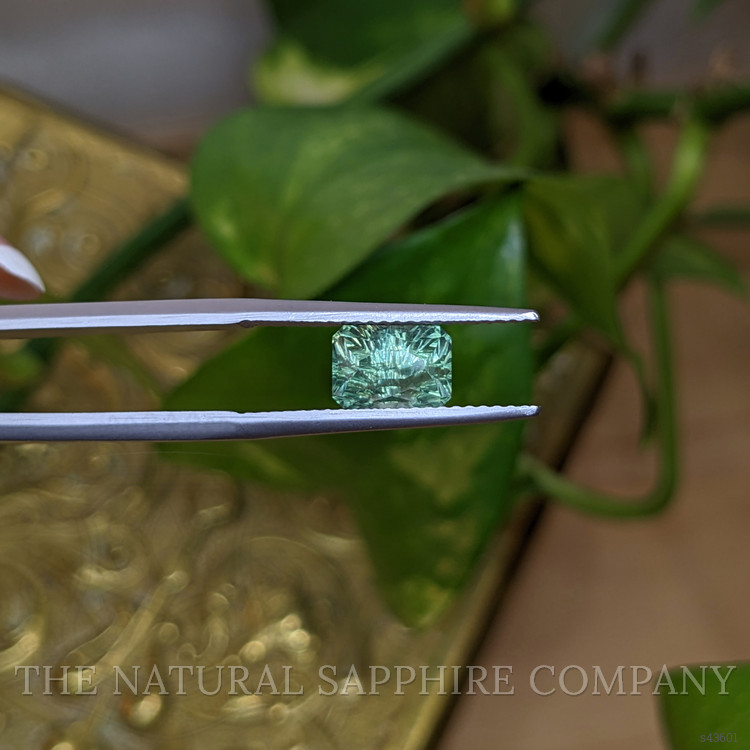 2.43 Ct. Green Sapphire from Montana