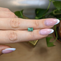 2.43 Ct. Green Sapphire from Montana Life Style