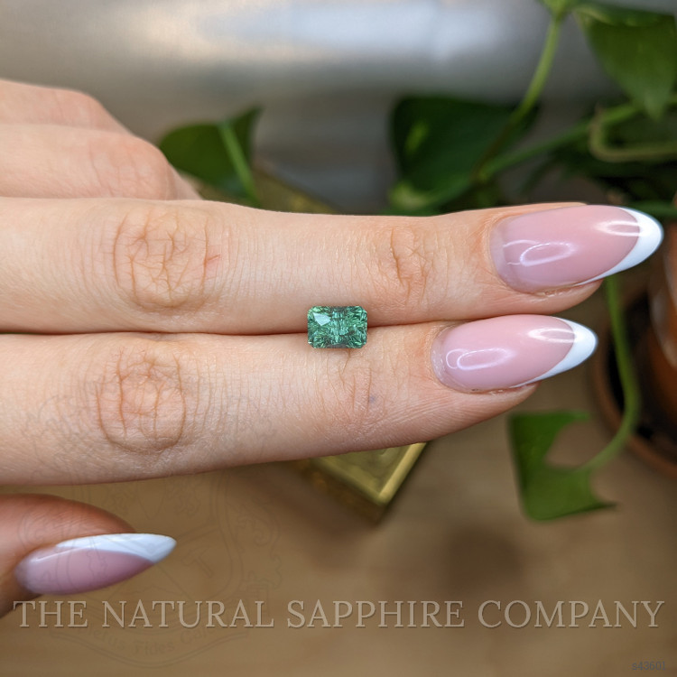 2.43 Ct. Green Sapphire from Montana