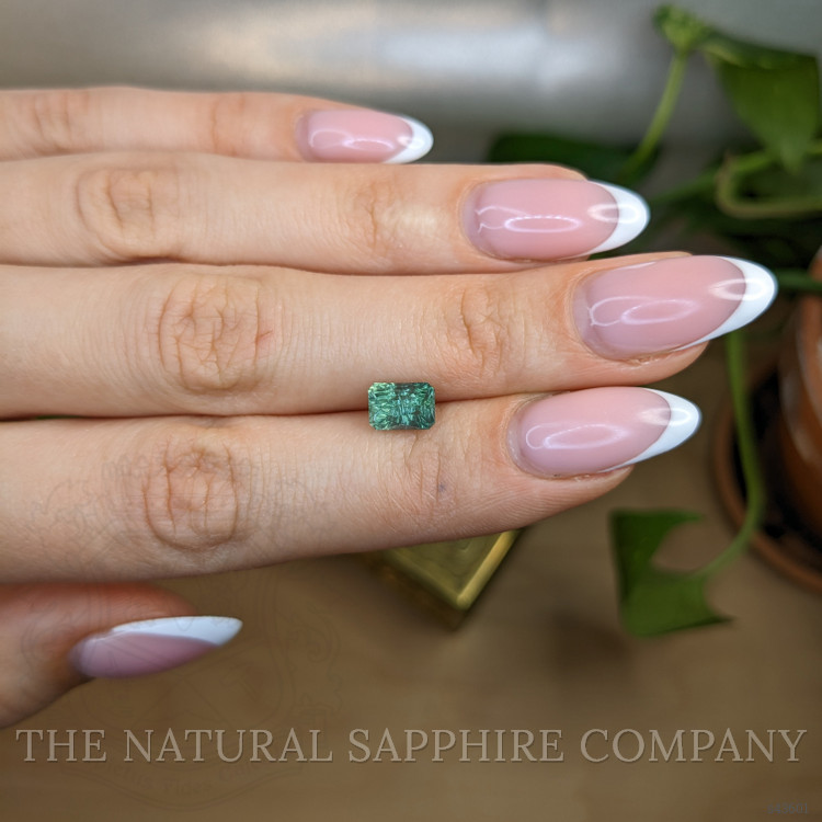 2.43 Ct. Green Sapphire from Montana