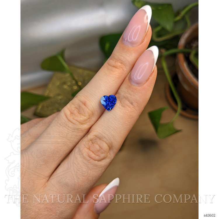 2.45 Ct. Blue Sapphire from Ceylon (Sri Lanka)