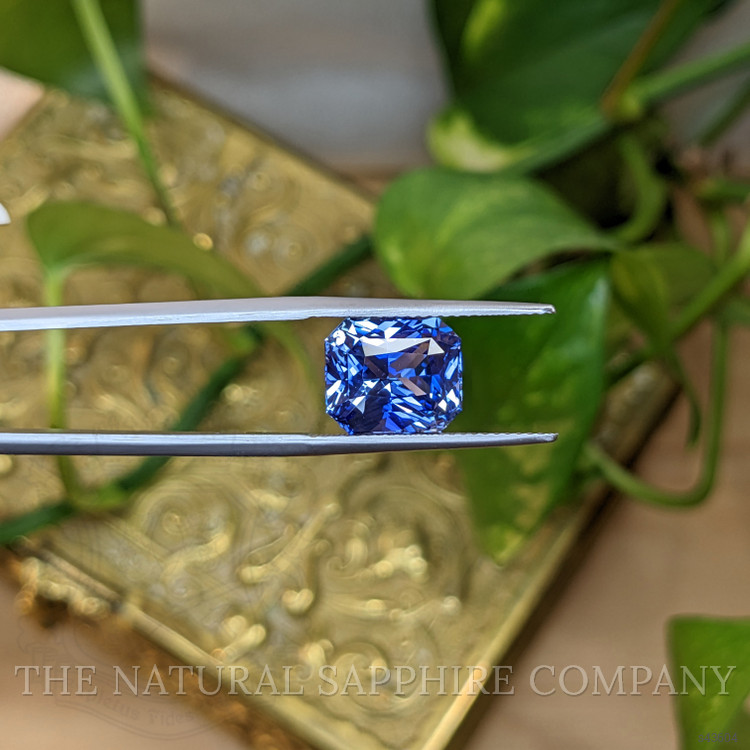 6.05 Ct. Blue Sapphire from Ceylon (Sri Lanka)