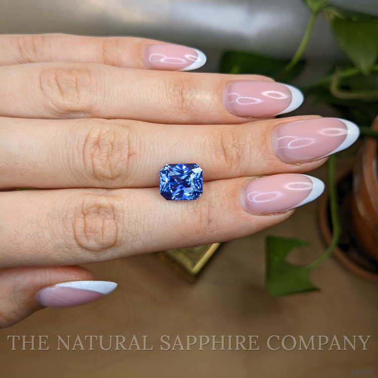 6.05 Ct. Blue Sapphire from Ceylon (Sri Lanka)