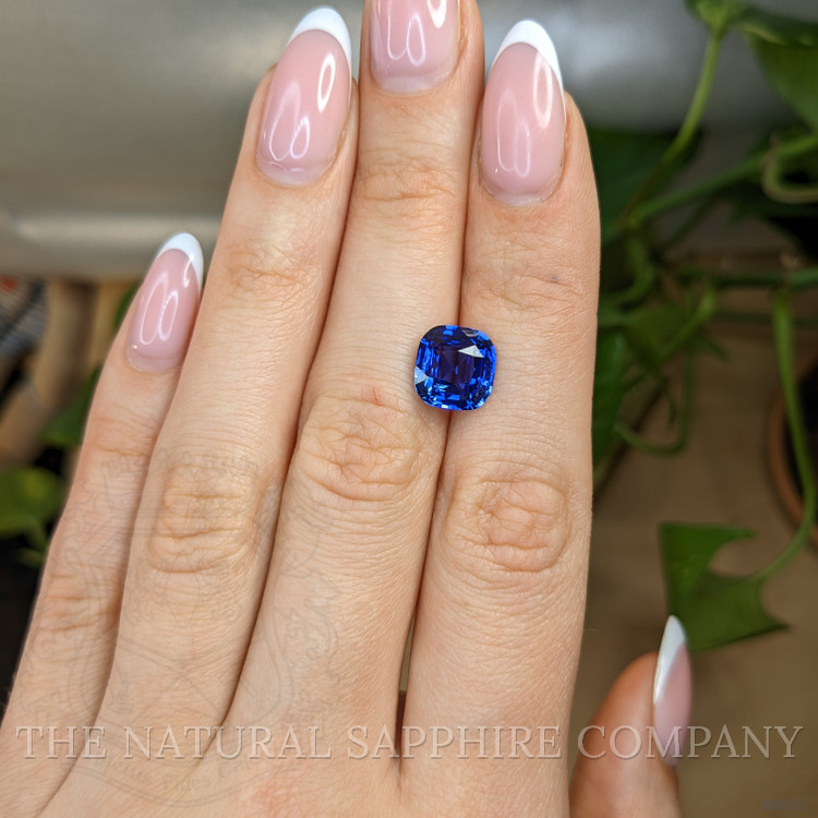 5.03 Ct. Blue Sapphire from Ceylon (Sri Lanka)