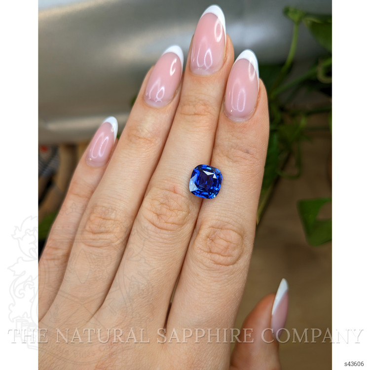 5.03 Ct. Blue Sapphire from Ceylon (Sri Lanka)