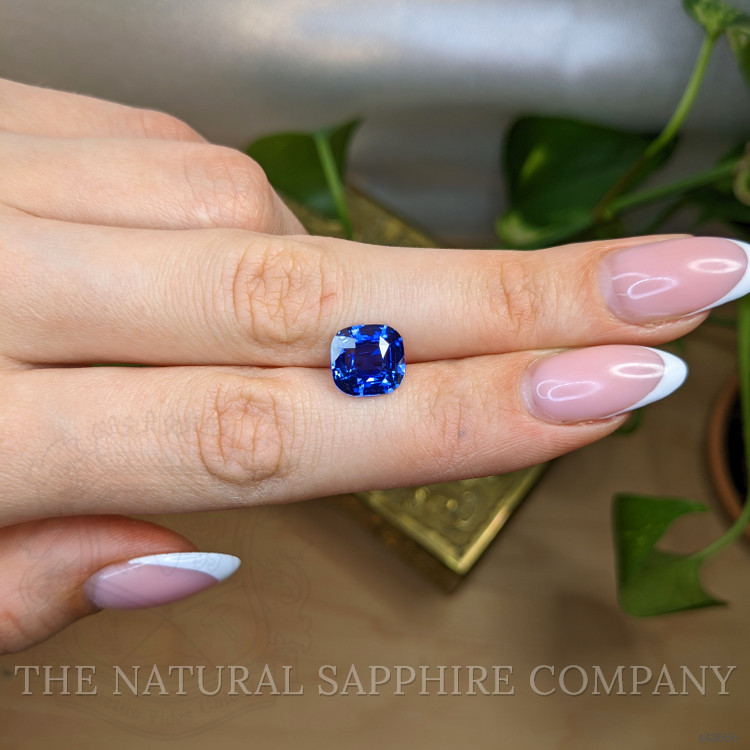 5.03 Ct. Blue Sapphire from Ceylon (Sri Lanka)