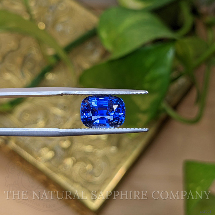 3.67 Ct. Blue Sapphire from Ceylon (Sri Lanka)