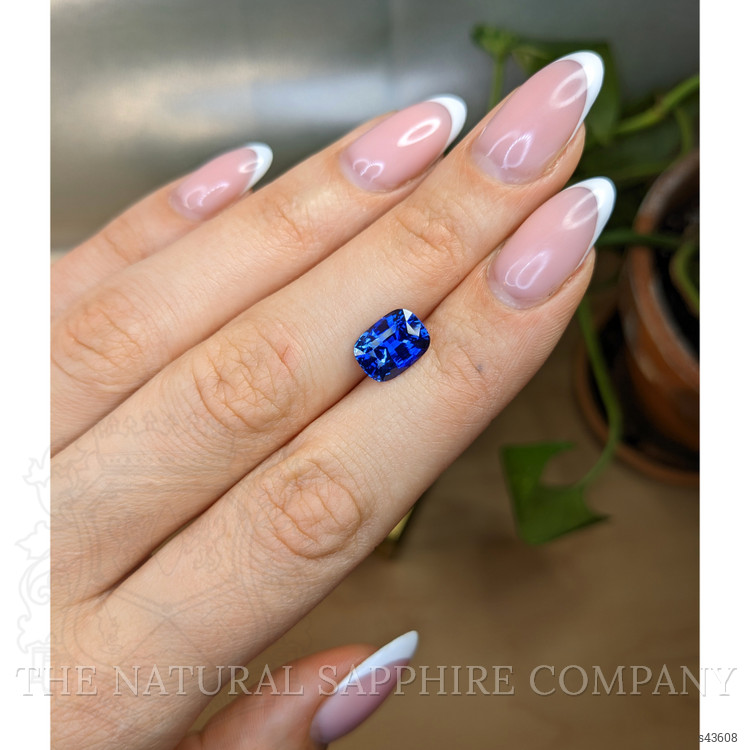 3.67 Ct. Blue Sapphire from Ceylon (Sri Lanka)