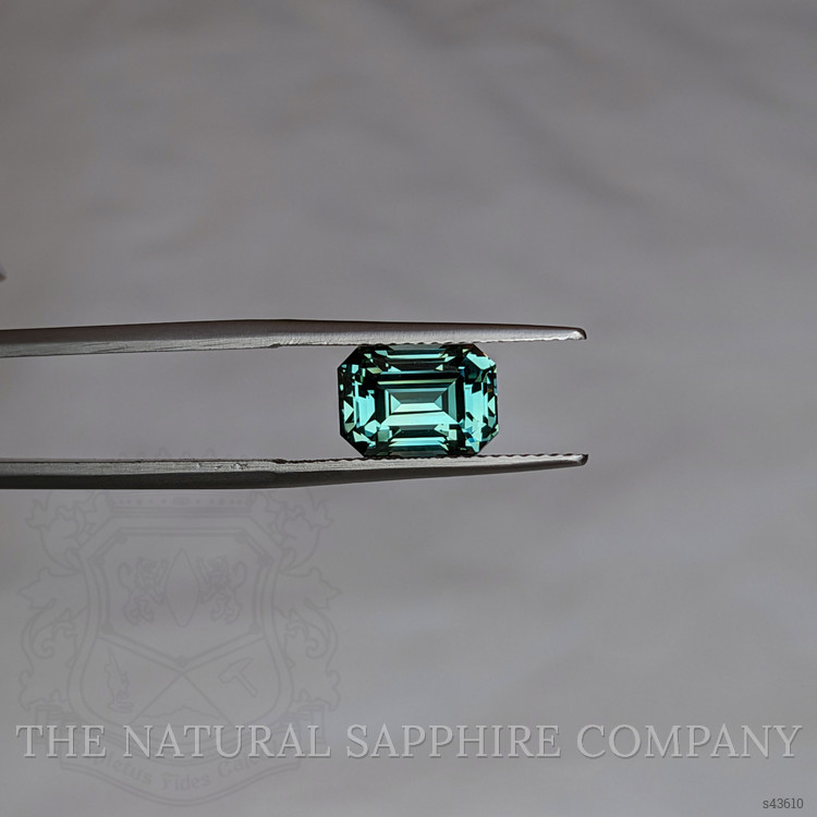 4.05 Ct. Bluish Green Sapphire from Madagascar