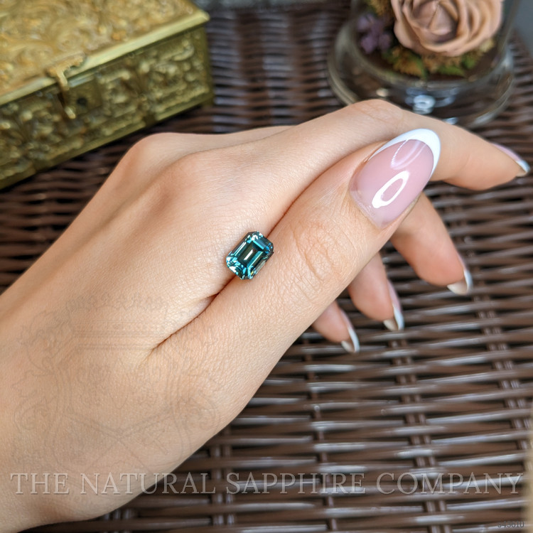 4.05 Ct. Bluish Green Sapphire from Madagascar
