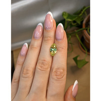 5.40 Ct. Yellowish Green Sapphire from Ceylon (Sri Lanka) Life Style