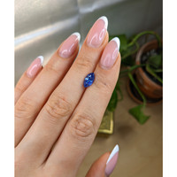 1.93 Ct. Blue Sapphire from Ceylon (Sri Lanka) Life Style