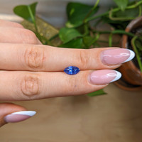 1.93 Ct. Blue Sapphire from Ceylon (Sri Lanka) Life Style