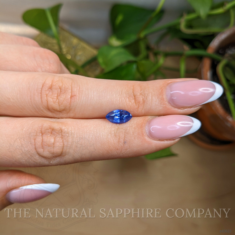 1.93 Ct. Blue Sapphire from Ceylon (Sri Lanka)