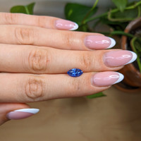 1.93 Ct. Blue Sapphire from Ceylon (Sri Lanka) Life Style