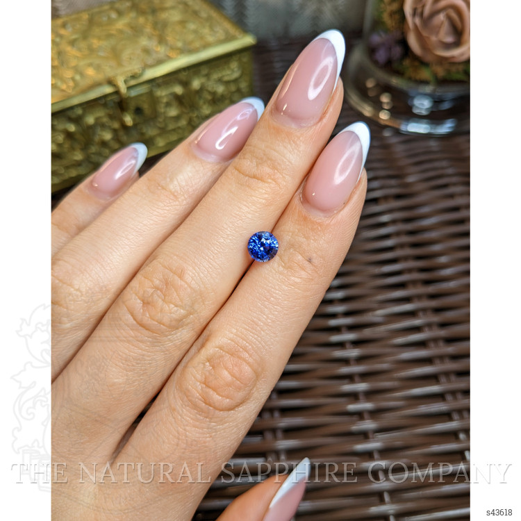 1.54 Ct. Blue Sapphire from Ceylon (Sri Lanka)