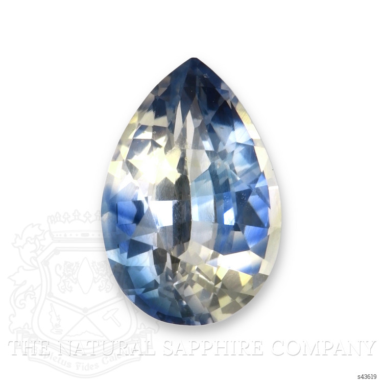 2.22 Ct. Bi Color / Parti Sapphire from Ceylon (Sri Lanka)