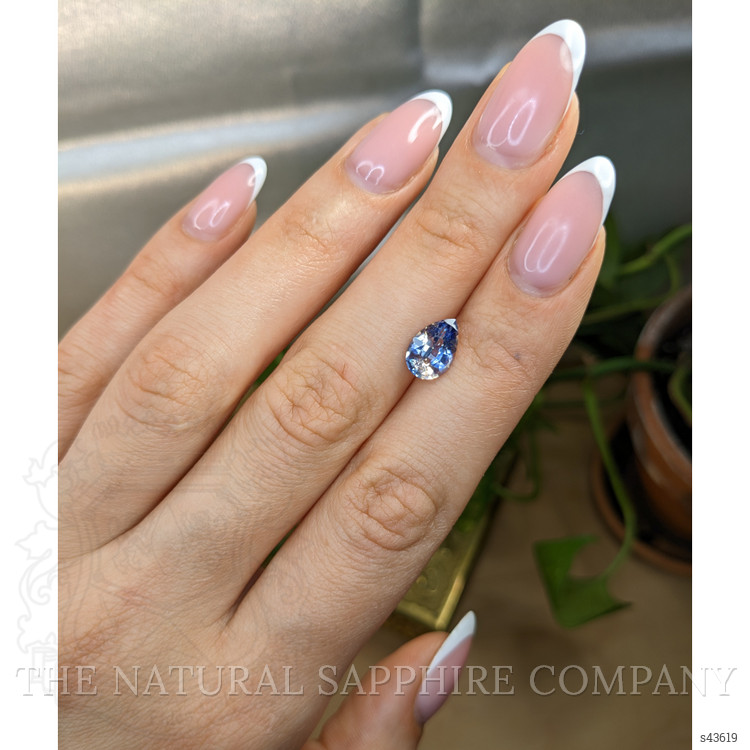 2.22 Ct. Bi Color / Parti Sapphire from Ceylon (Sri Lanka)
