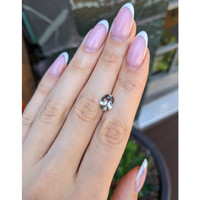 2.21 Ct. Brown Sapphire from Madagascar Life Style