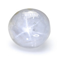 1.72 Ct. Bluish Grey Star Sapphire from Ceylon (Sri Lanka) Video