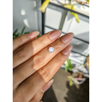 1.72 Ct. Bluish Grey Star Sapphire from Ceylon (Sri Lanka) Life Style