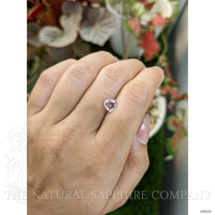 1.10 Ct. Peach Sapphire from Ceylon (Sri Lanka)