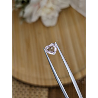 1.10 Ct. Peach Sapphire from Ceylon (Sri Lanka) Life Style