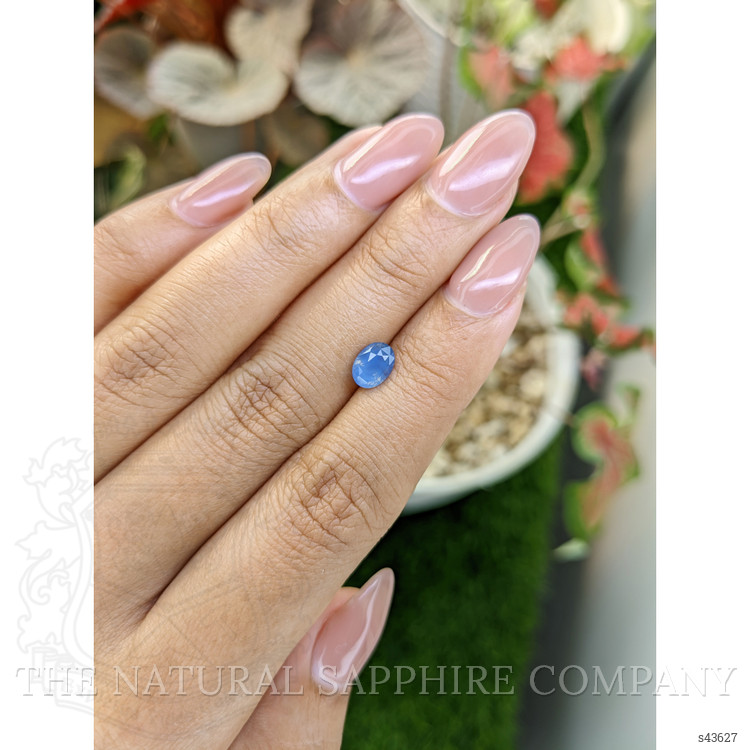 0.98 Ct. Blue Sapphire from Ceylon (Sri Lanka)