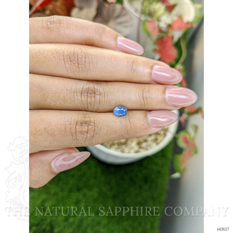0.98 Ct. Blue Sapphire from Ceylon (Sri Lanka)