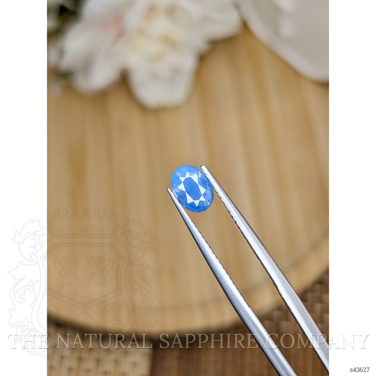 0.98 Ct. Blue Sapphire from Ceylon (Sri Lanka)