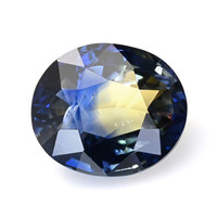 1.06 Ct. Bi Color / Parti Sapphire from Ceylon (Sri Lanka) Video