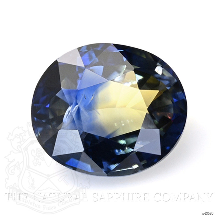 1.06 Ct. Bi Color / Parti Sapphire from Ceylon (Sri Lanka)