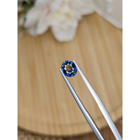 1.06 Ct. Bi Color / Parti Sapphire from Ceylon (Sri Lanka) Life Style