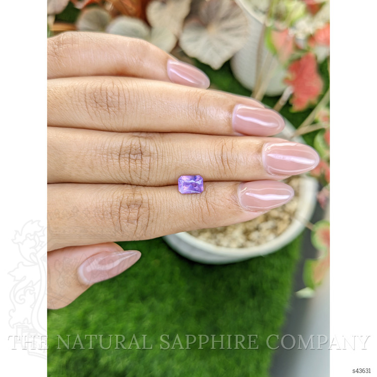 1.43 Ct. Pinkish Purple Sapphire from Ceylon (Sri Lanka)
