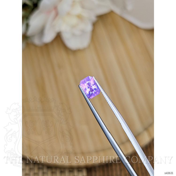 1.43 Ct. Pinkish Purple Sapphire from Ceylon (Sri Lanka)