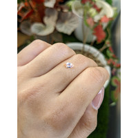 0.56 Ct. Padparadscha Sapphire from Ceylon (Sri Lanka) Life Style