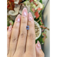 1.55 Ct. Blue Sapphire from Ceylon (Sri Lanka) Life Style