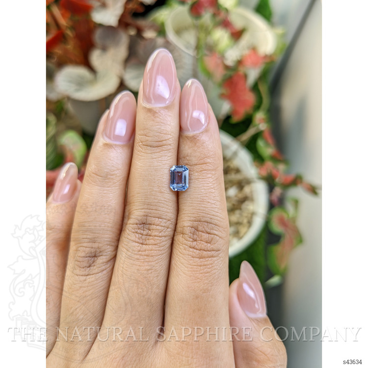 1.55 Ct. Blue Sapphire from Ceylon (Sri Lanka)