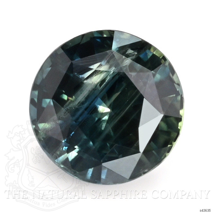 0.98 Ct. Bluish Green Sapphire from Madagascar