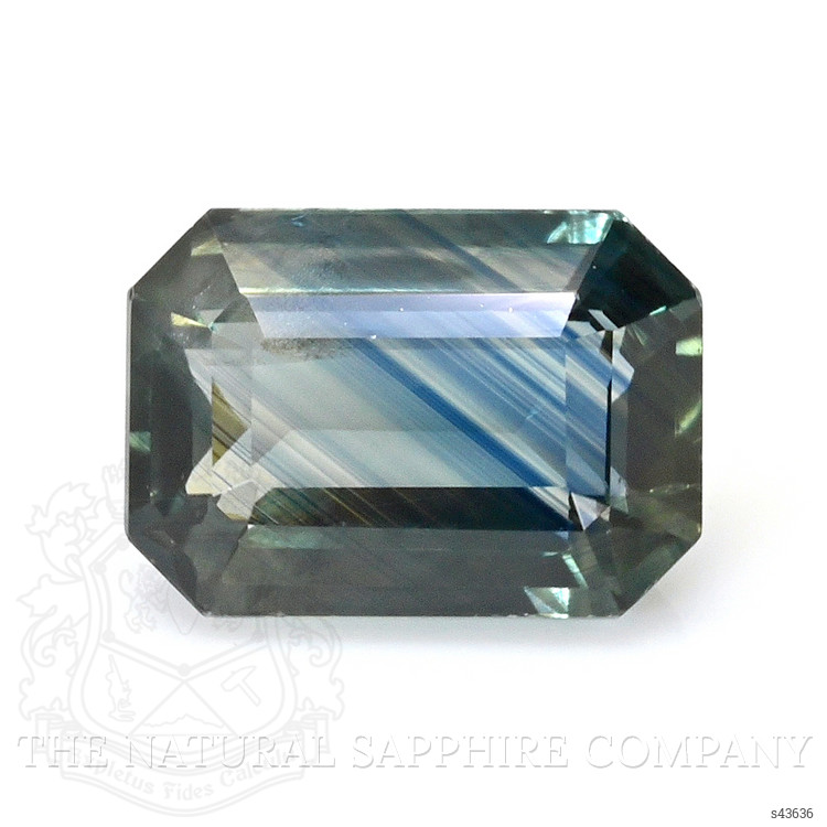 1.24 Ct. Bluish Green Sapphire from Madagascar