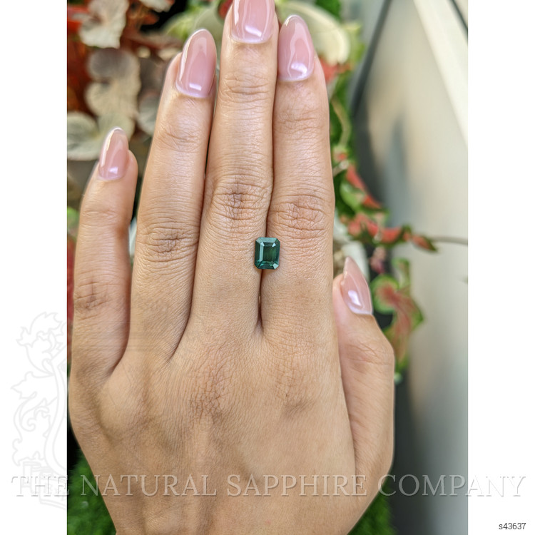 2.07 Ct. Bluish Green Sapphire from Madagascar