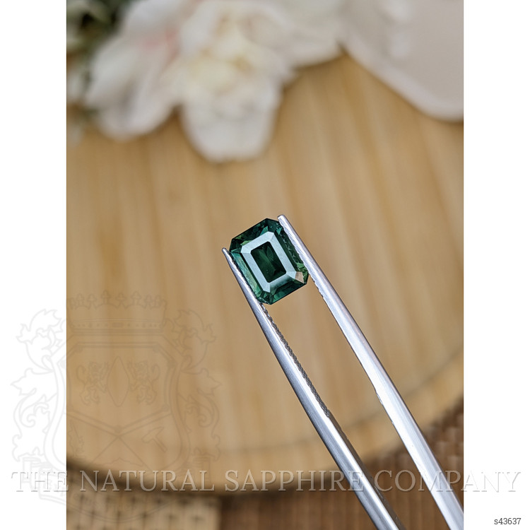 2.07 Ct. Bluish Green Sapphire from Madagascar