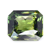 1.08 Ct. Yellowish Green Sapphire from Madagascar Video