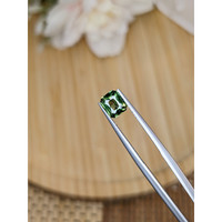 1.08 Ct. Yellowish Green Sapphire from Madagascar Life Style