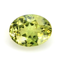 1.58 Ct. Yellowish Green Sapphire from Ceylon (Sri Lanka) Video