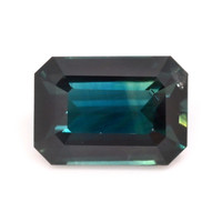 1.30 Ct. Greenish Blue Sapphire from Madagascar Video
