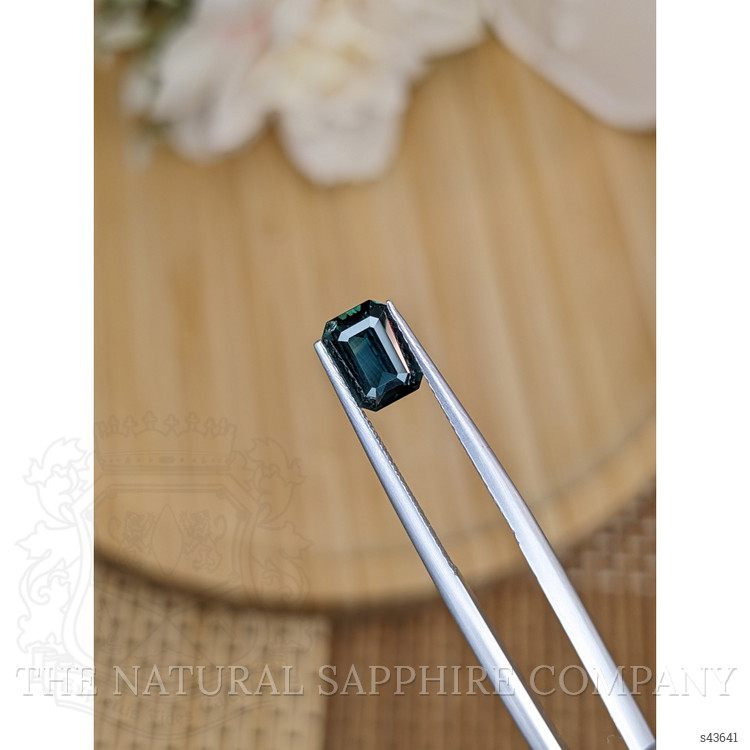 1.30 Ct. Greenish Blue Sapphire from Madagascar